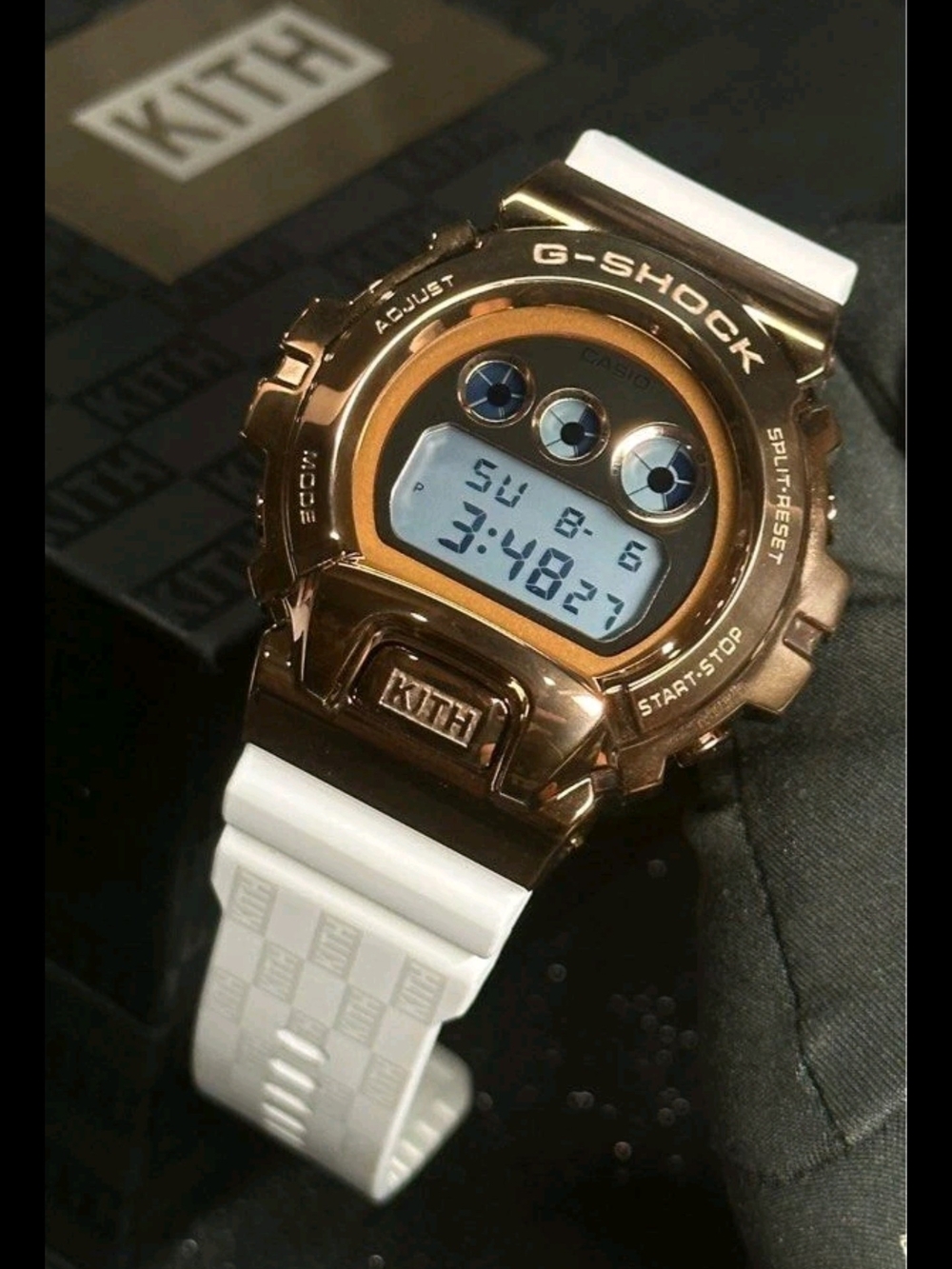 KITH x G-SHOCK GM-6900KTH Rose Gold Limited Edition Watch New